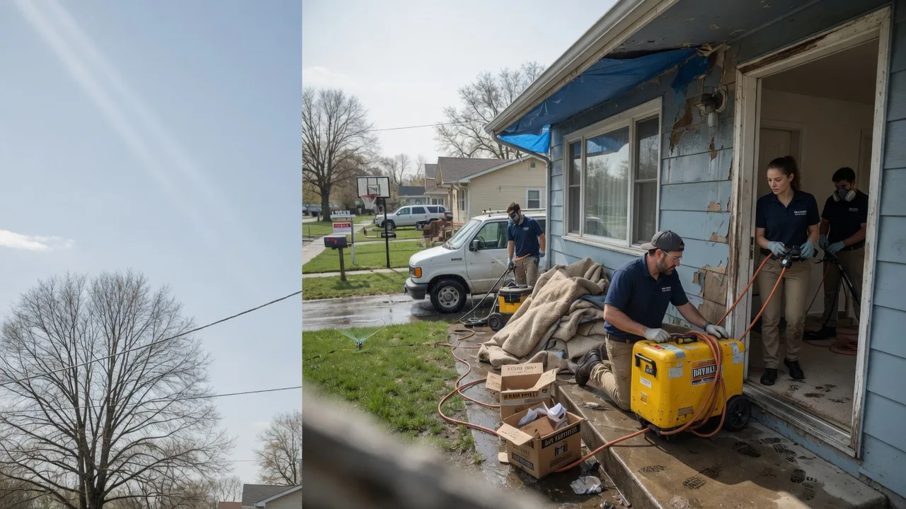 Basement Flood Cleanup in Iowa Falls, IA near me